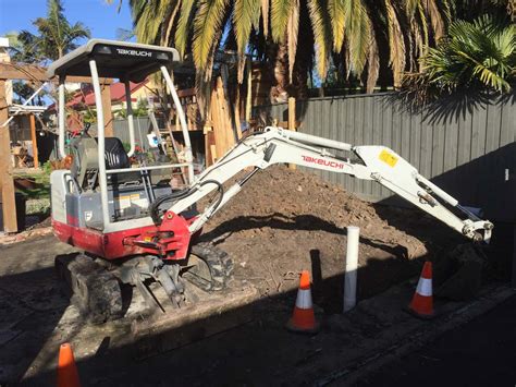 Mini Digger Melbourne 